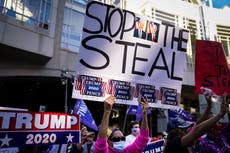 Encuesta AP-NORC/USAFacts: Republicanos confían más en Trump que en resultados electorales oficiales