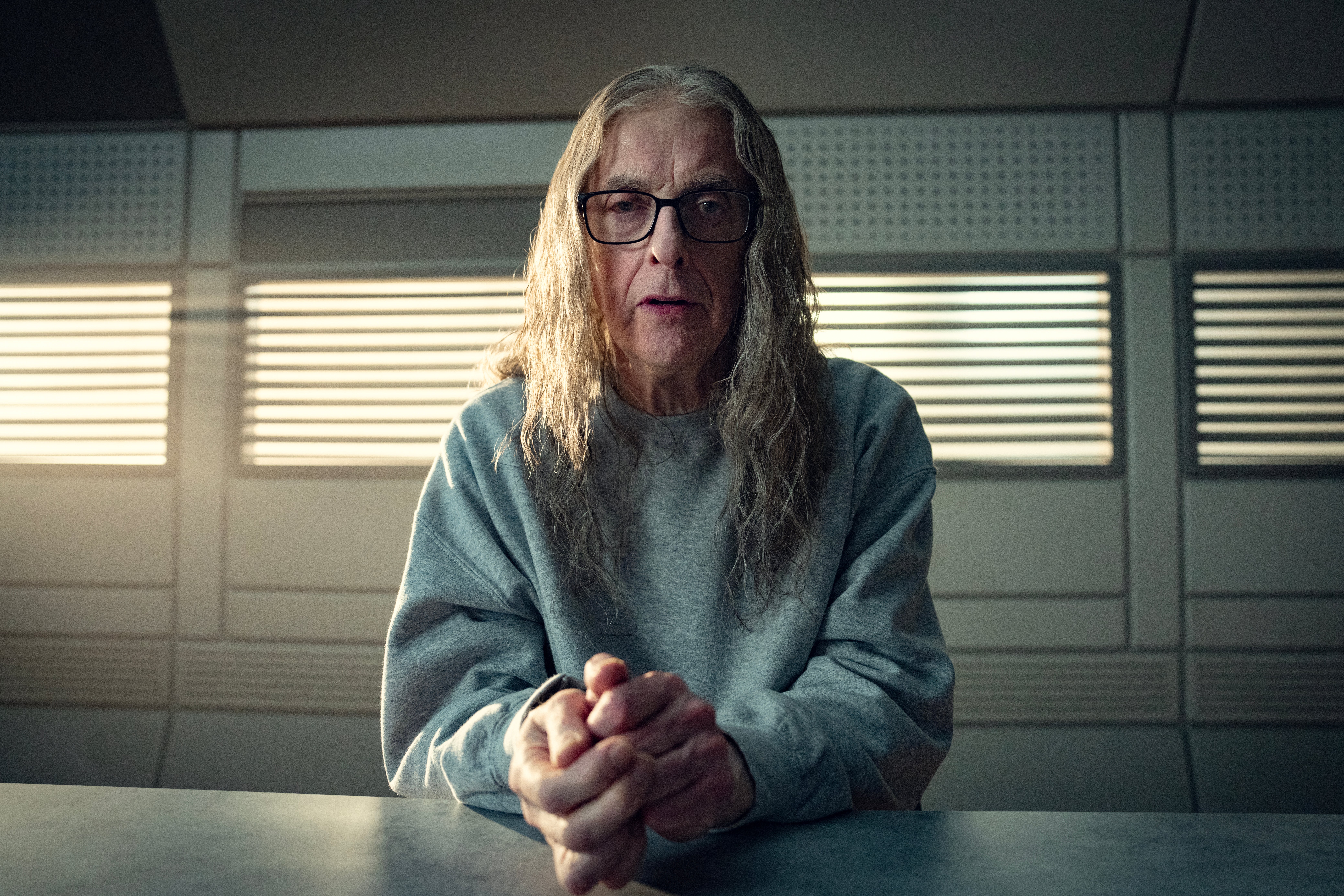 Peter Capaldi como Cameron en la séptima temporada de 'Black Mirror'