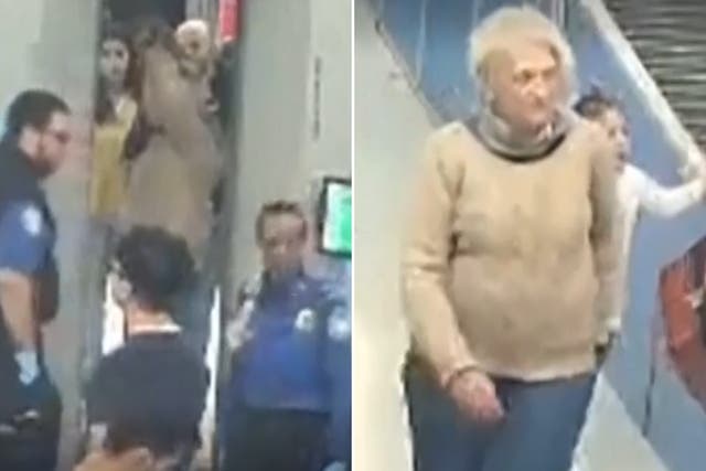<p>Svetlana Dalí se coló cuando estaba en el puente aéreo, según revelan nuevos videos </p>