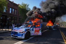 Se intensifican las protestas en Los Ángeles después de que Trump despliegue a la Guardia Nacional